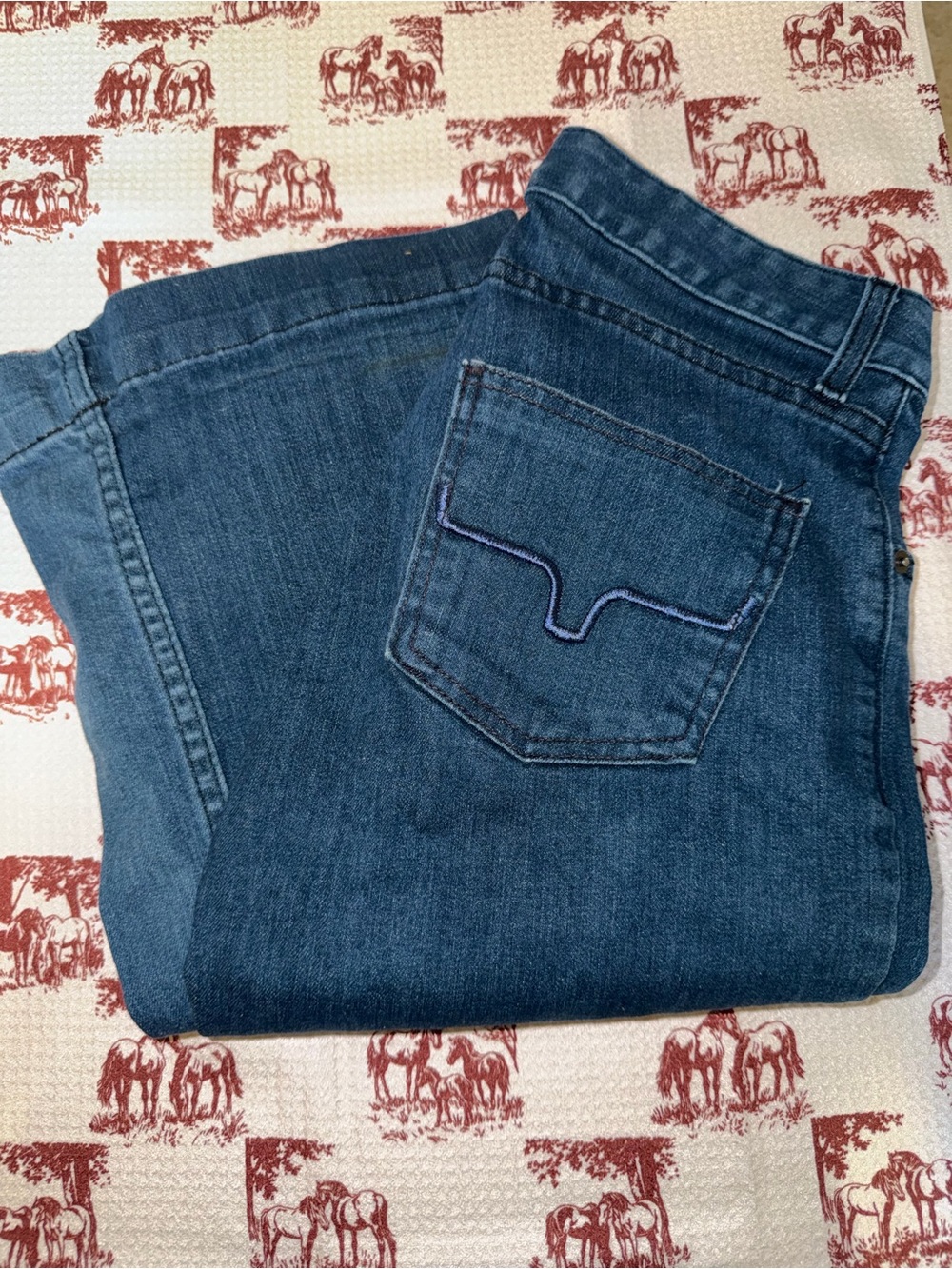 Kimes Ranch Dark Blue Boot Cut Jeans